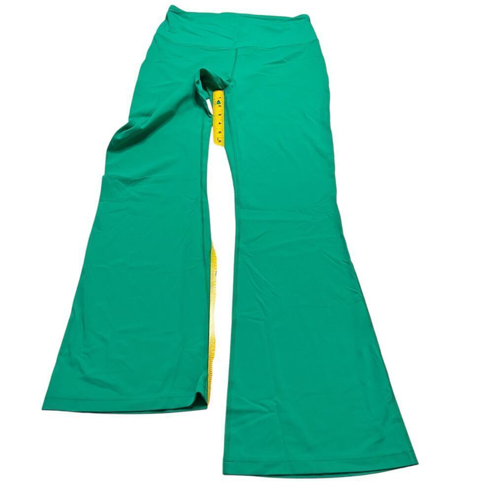 Lululemon Groove Super-High-Rise Flared Pants in Light Green‎ - Nulu Soft - 12 - Picture 11 of 11